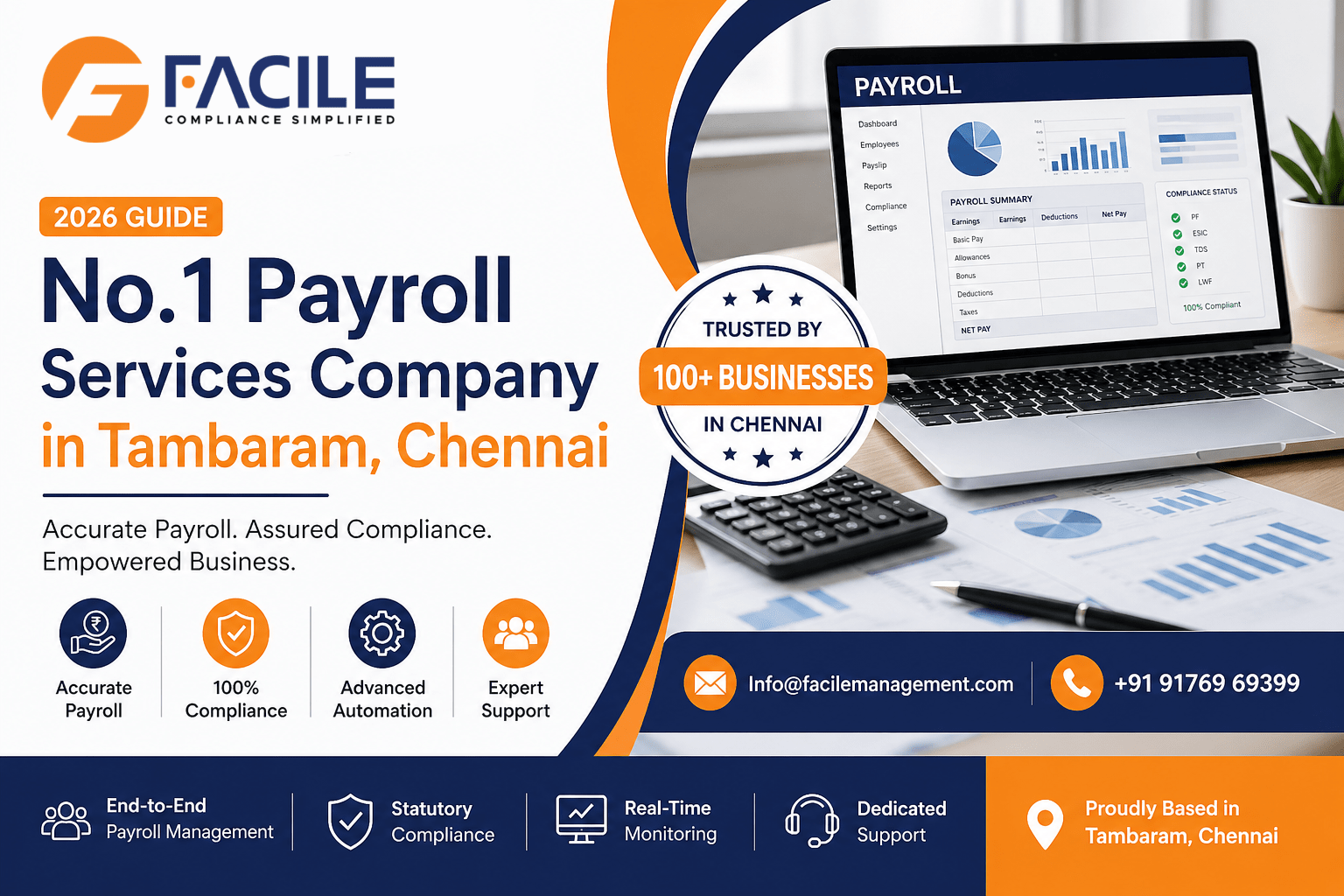 No.1 Payroll Services Company in Tambaram, Chennai