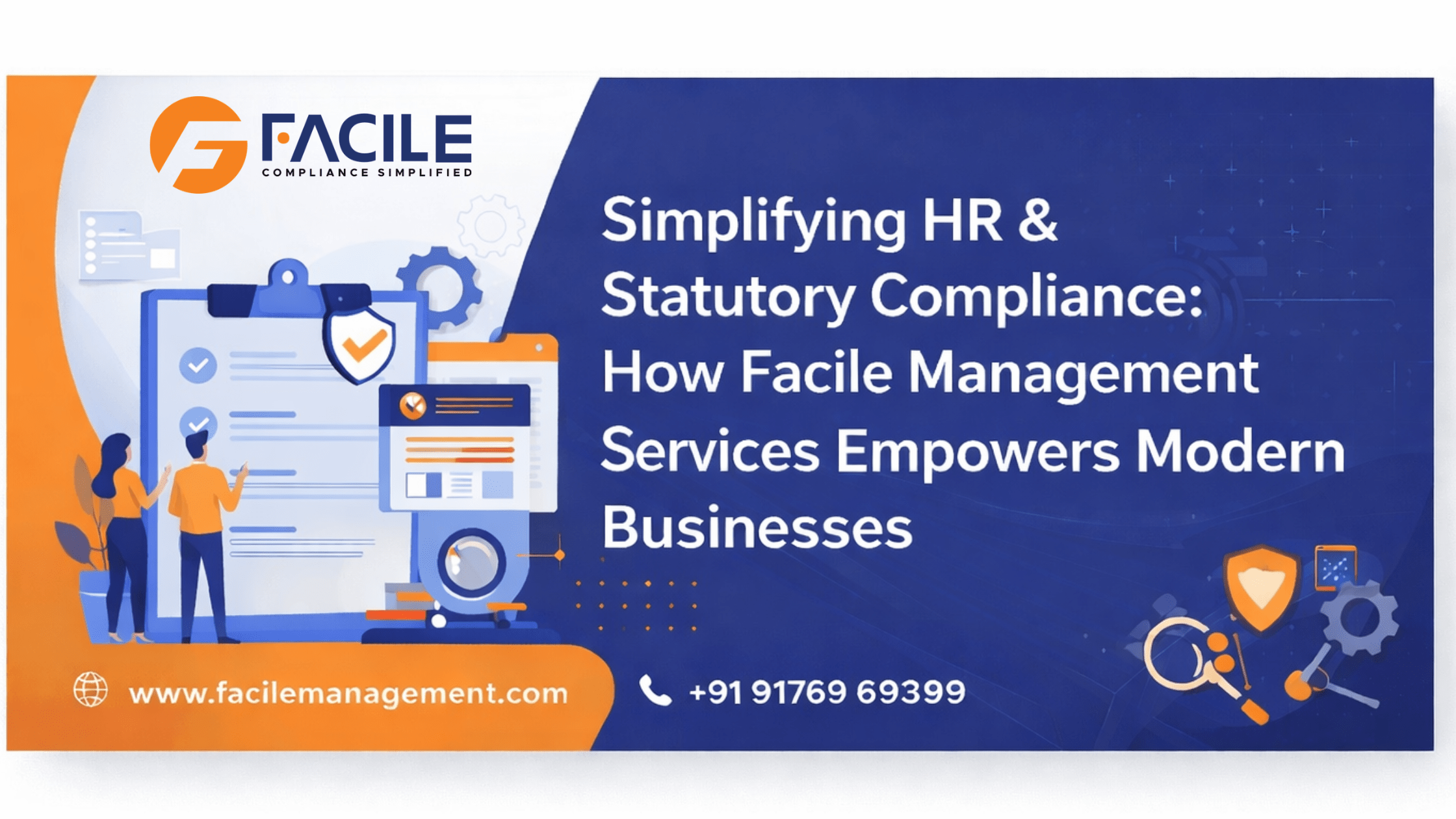 Simplifying HR & Statutory Compliance: How Facile Management Services Empowers Modern Businesses