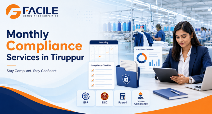 FACILE Monthly Compliance Services in Tiruppur