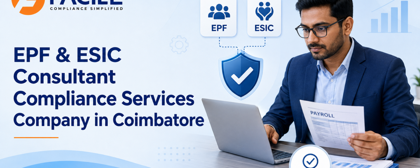 EPF and ESIC Consultant Compliance Services Company in Coimbatore