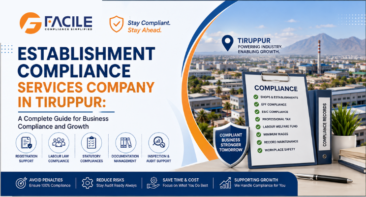 Establishment Compliance Services Company in Tiruppur