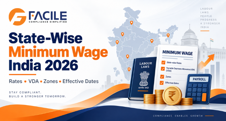 State-Wise Minimum Wage India 2026 | Latest Rates & Updates