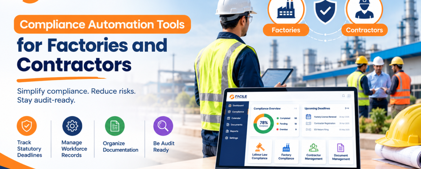 Compliance Automation Tools for Factories and Contractors