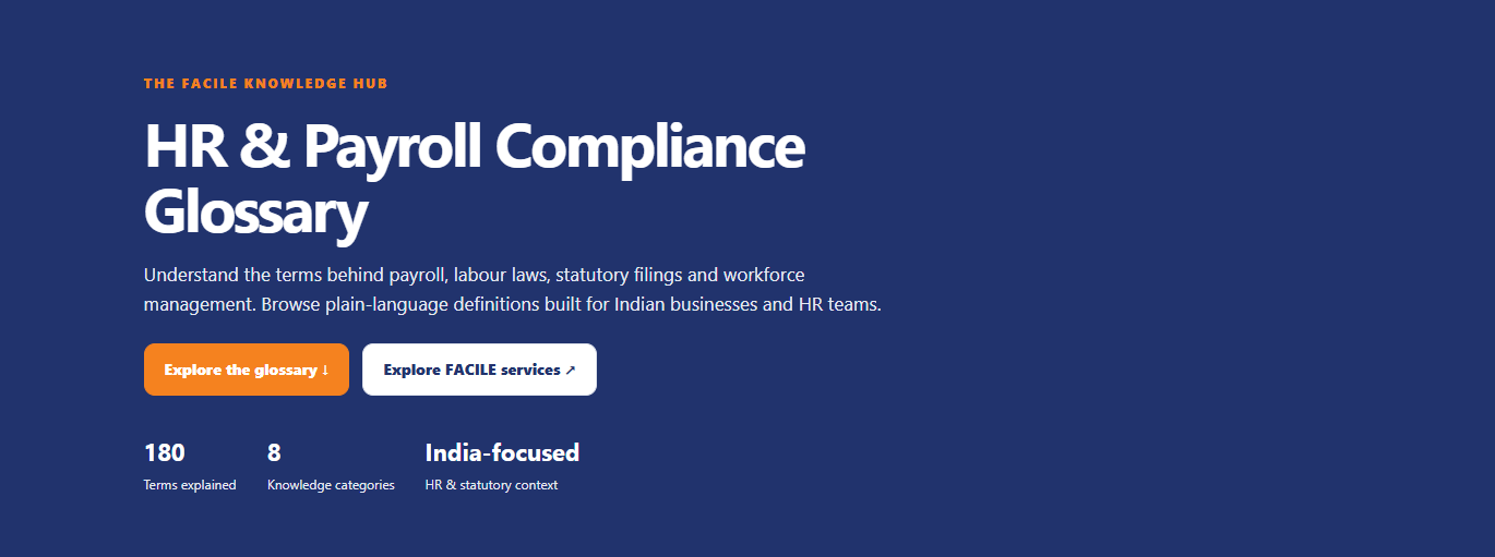 HR & Payroll Compliance Glossary